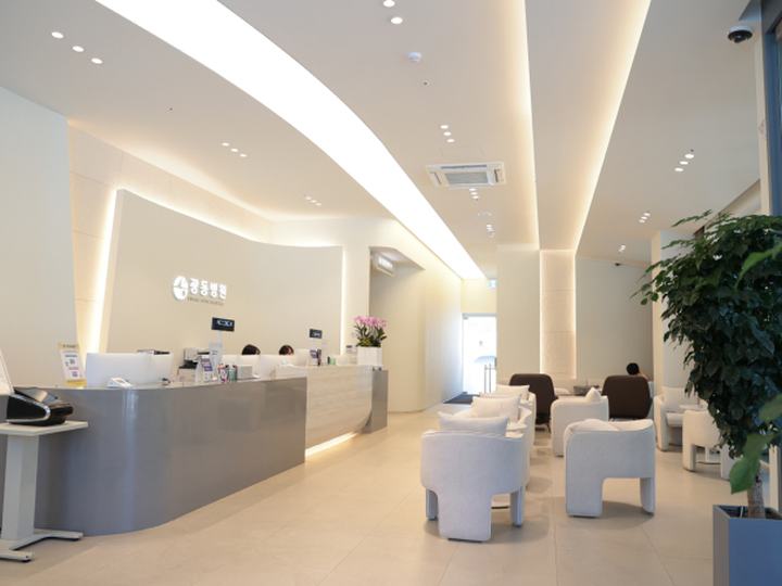 1F lobby · Checkup reception and lounge